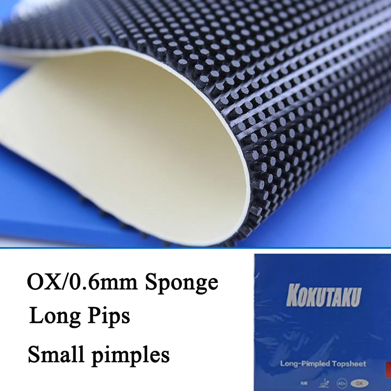 Table Tennis Venue - KOKUTAKU Long Pips Table Tennis Rubber