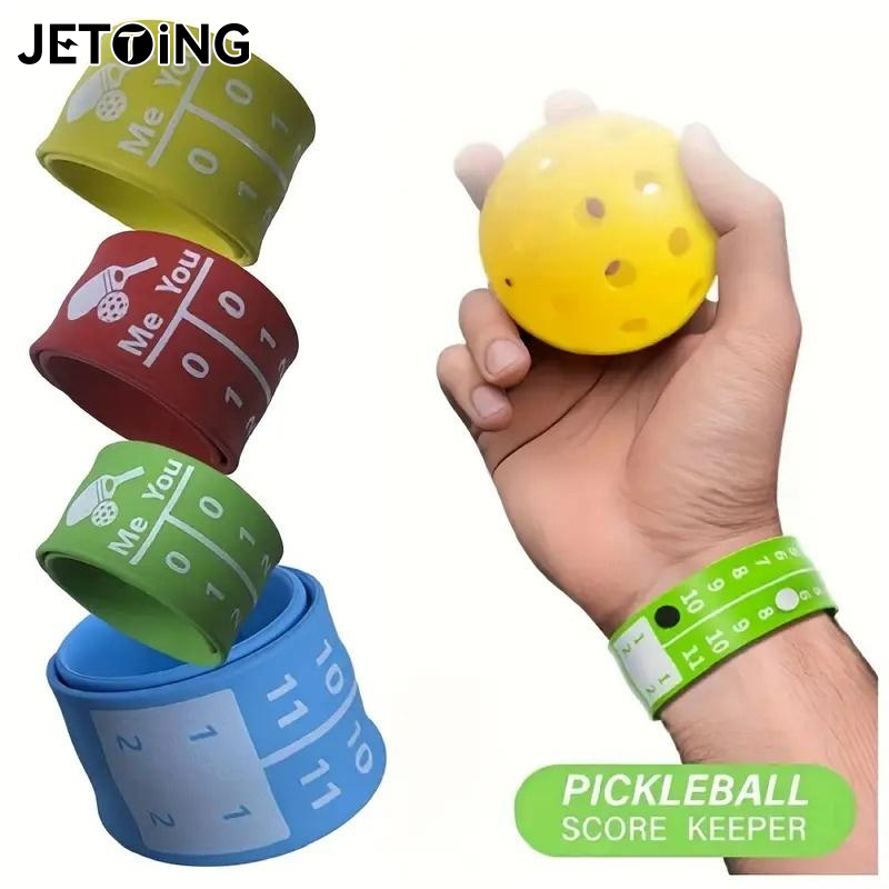 Table Tennis Score - Pickleball Scorekeeper Wristbands 4pcs Quick-Score Playback
