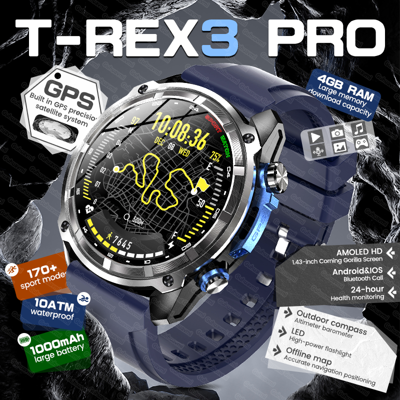 Table Tennis World - New T-REX3 PRO Men Military GPS