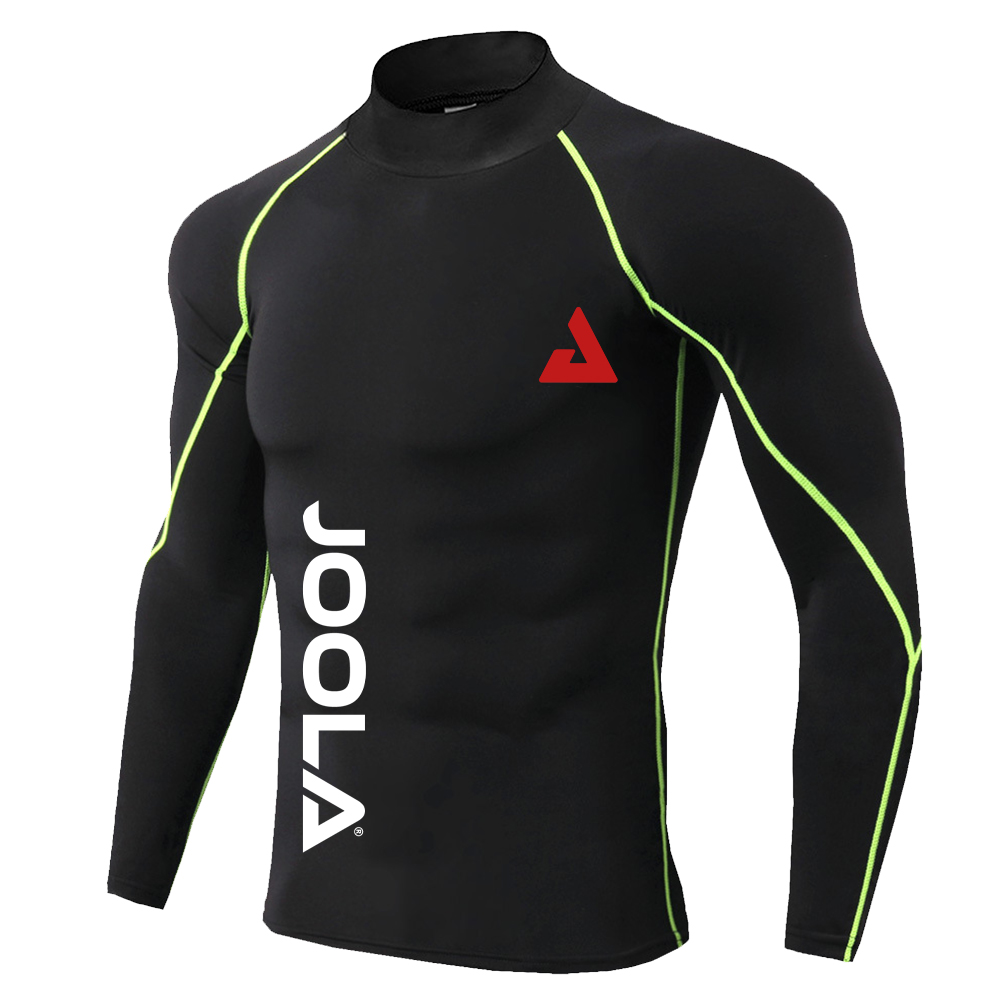 Table Tennis Olympics - JOOLA Men's High Neck Fitness Shirt,