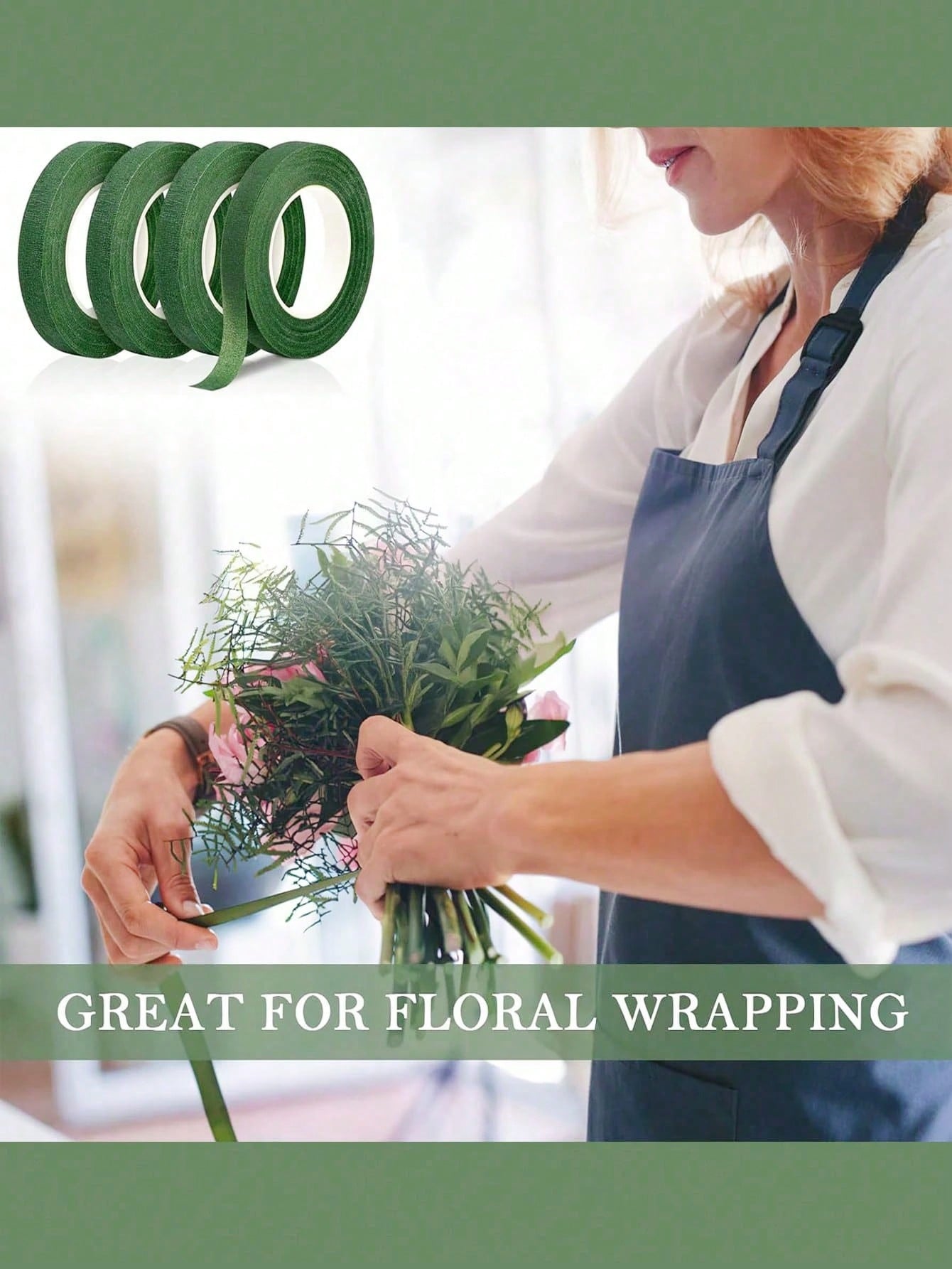 6 Rolls Floral Decorative Tape - Edge Tape Roll ulasan dan harga