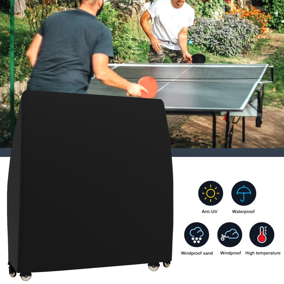 Table Tennis Table Cover Water - Table Tennis Venue ulasan dan harga