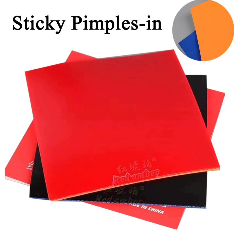 Red Amber Sticky Table Tennis  - Table Tennis Training ulasan dan harga