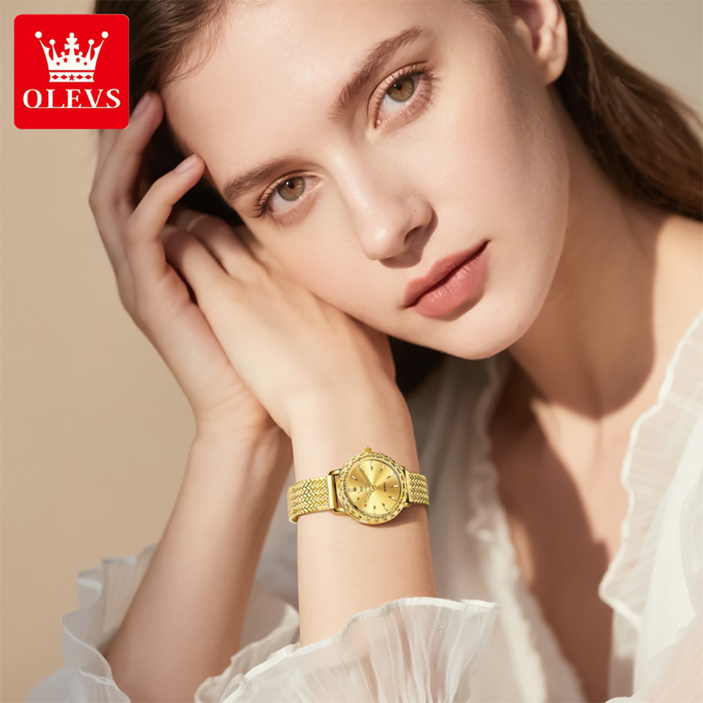 OLEVS 5643 Watches for Women T - Edge Tape Roll ulasan dan harga