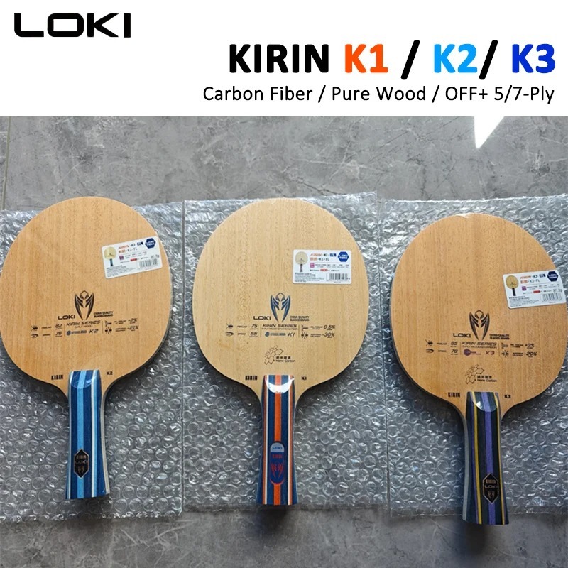 Original LOKI KIRIN K1/K2/K3 T - Table Tennis Yasaka ulasan dan harga