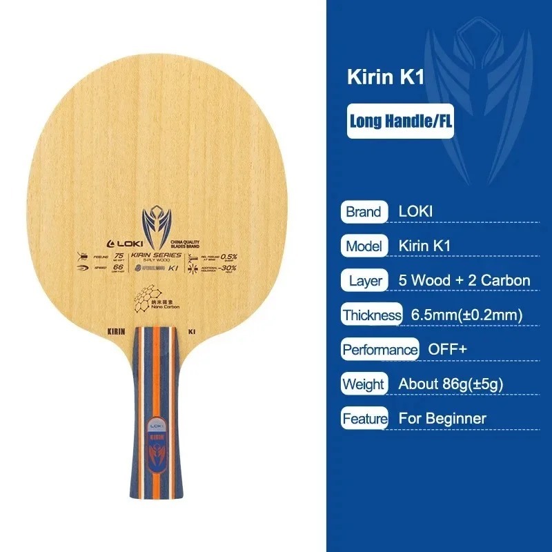 Original LOKI KIRIN K1/K2/K3 T - Table Tennis Yasaka ulasan dan harga