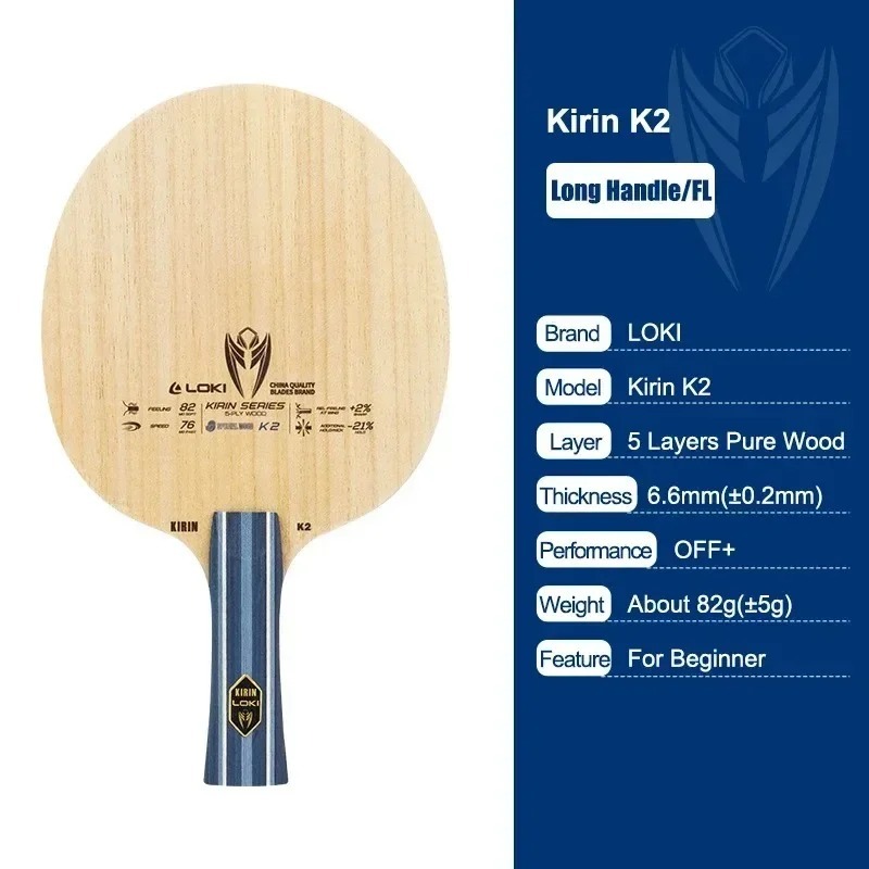 Original LOKI KIRIN K1/K2/K3 T - Table Tennis Yasaka ulasan dan harga