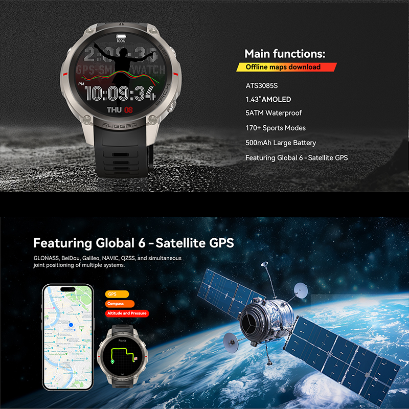 2026 Smart Watch Outdoor Sport - Table Tennis World ulasan dan harga