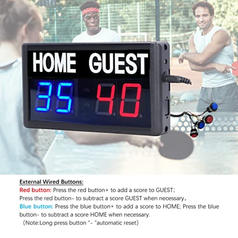 Score Keeper Portable Led Digi - Table Tennis Score ulasan dan harga