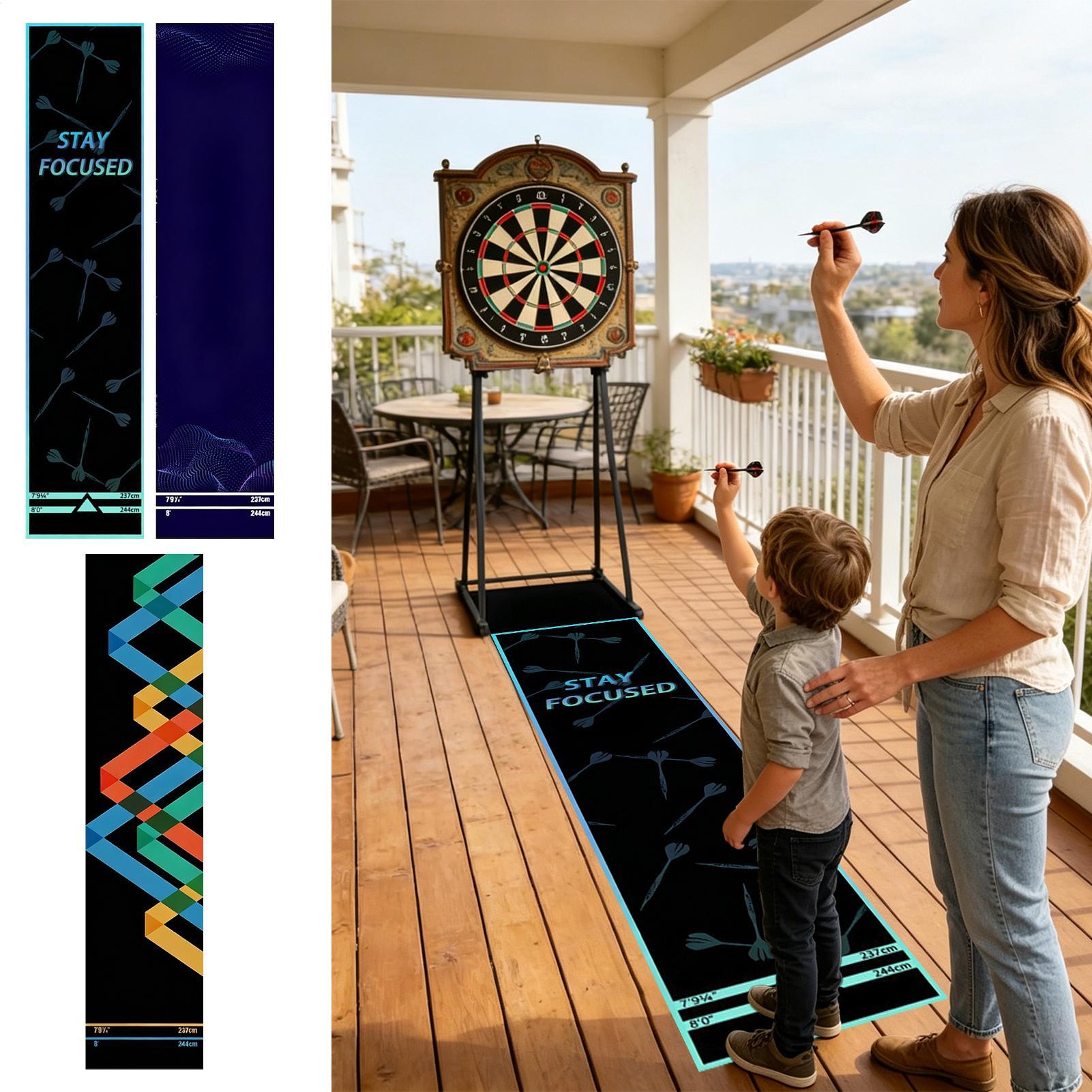 Dart Rug Portable Non-Slip Cry - Throw Distance Board ulasan dan harga