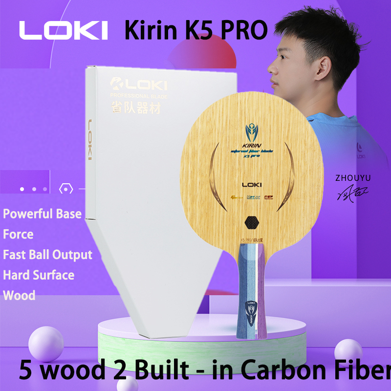 LOKI Kirin K5 PRO 5 Wood 2 Inb - Table Tennis Yasaka ulasan dan harga