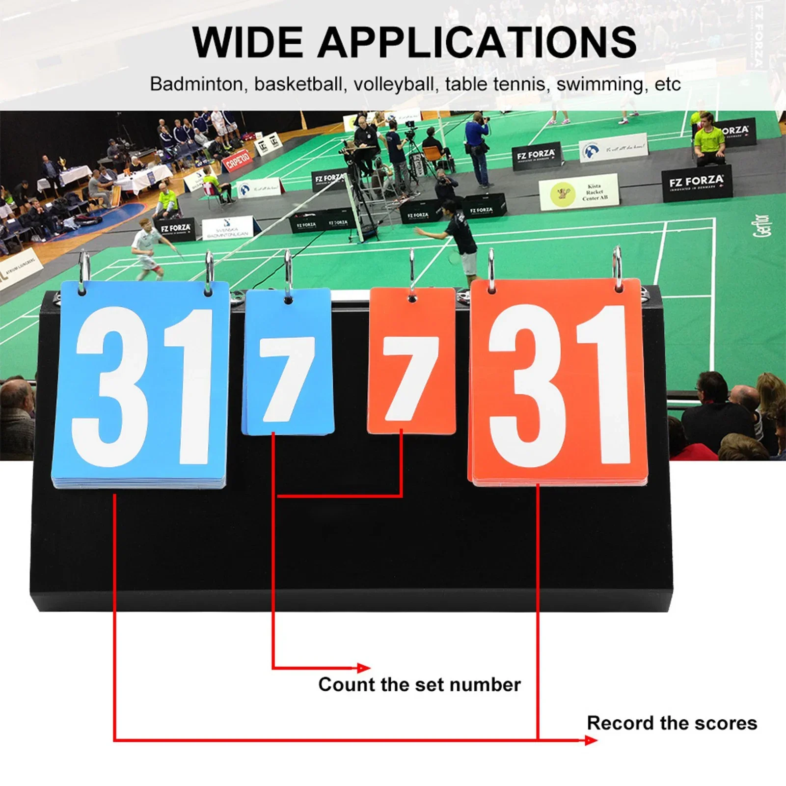 4 Digit Sports Competition Sco - Table Tennis Score ulasan dan harga
