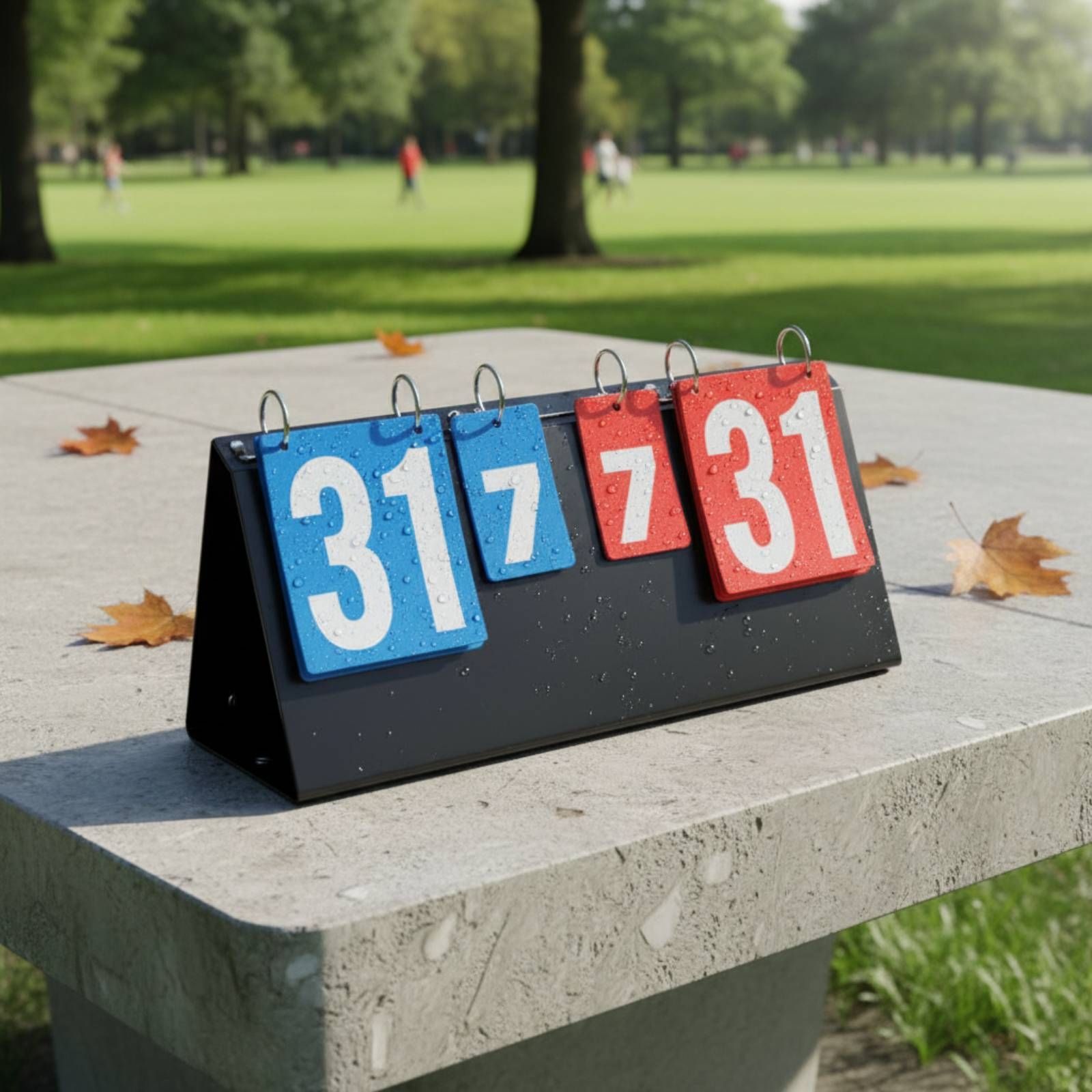 Portable Flip Scoreboard Multi - Table Tennis Score ulasan dan harga
