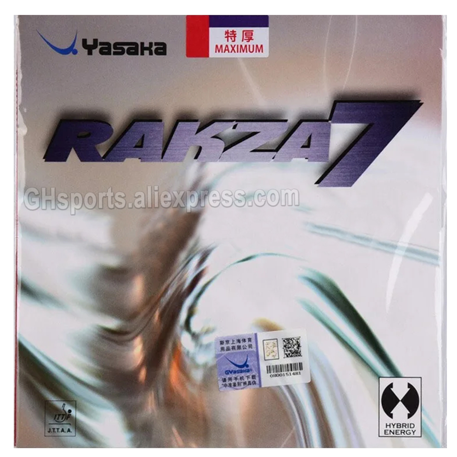 Yasaka RAKZA 7 SOFT and RAKZA  - Table Tennis Yasaka ulasan dan harga