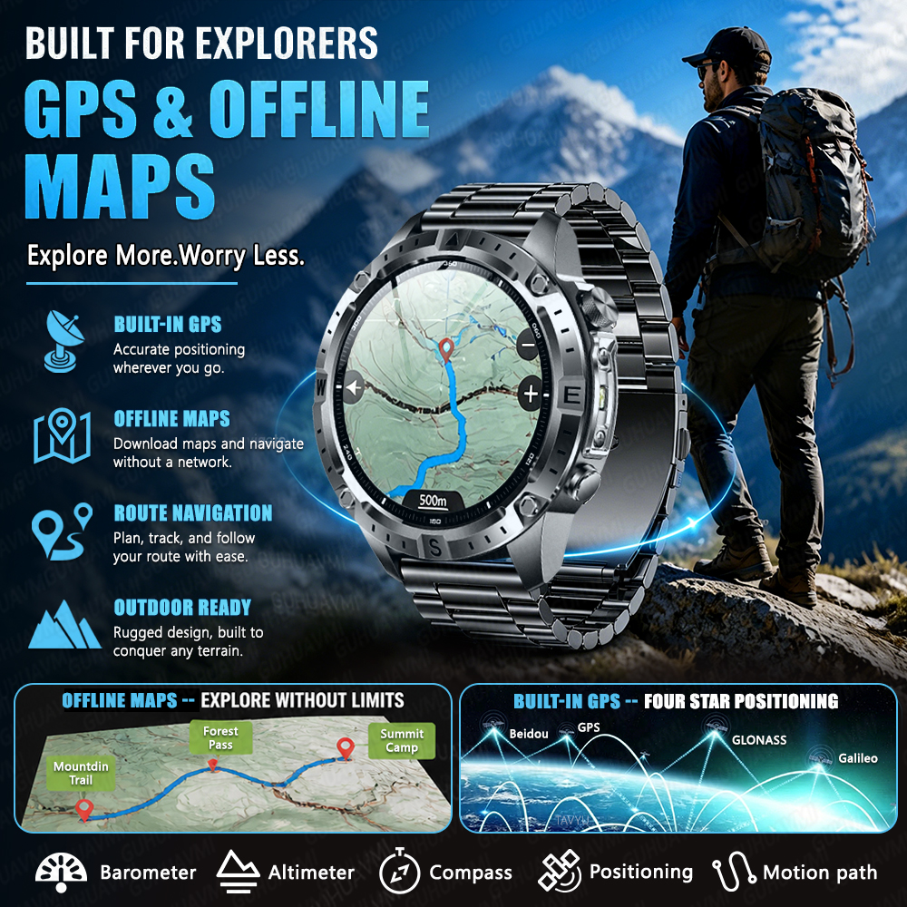 2026New Military Tank GPS Smar - Table Tennis World ulasan dan harga