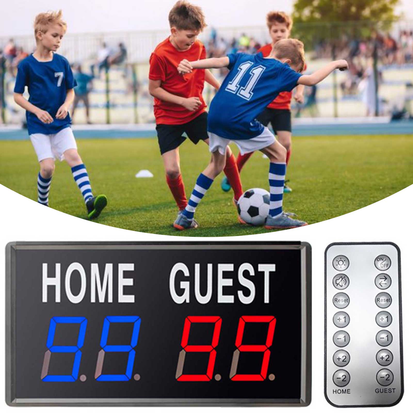 4-Digit LED Electronic Score K - Table Tennis Score ulasan dan harga