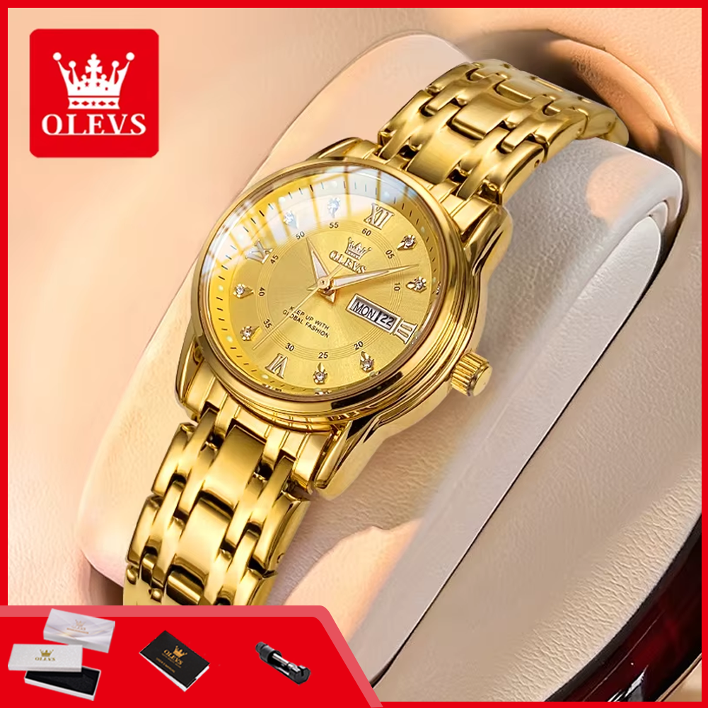 OLEVS 5513 Women's Watches Sta - Edge Tape Roll ulasan dan harga