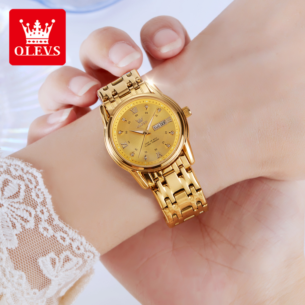 OLEVS 5513 Women's Watches Sta - Edge Tape Roll ulasan dan harga