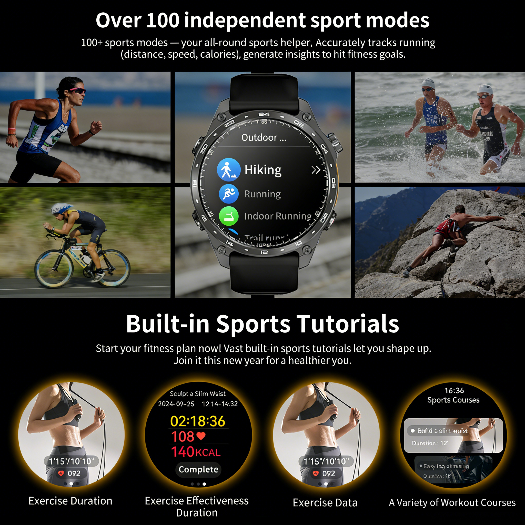GPS Smart Watch for Outdoor HD - Table Tennis World ulasan dan harga