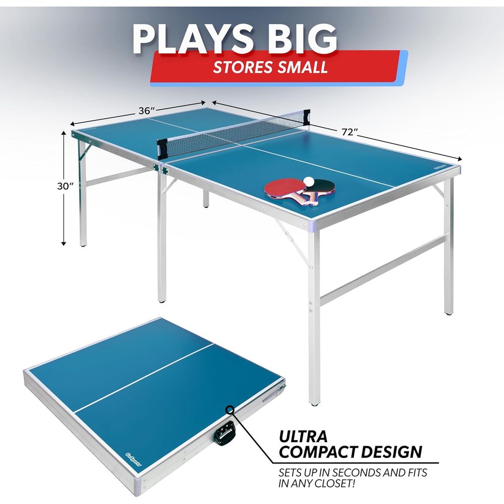 -Size Table Tennis Game Set -  - Table Tennis Or Tennis Table ulasan dan harga
