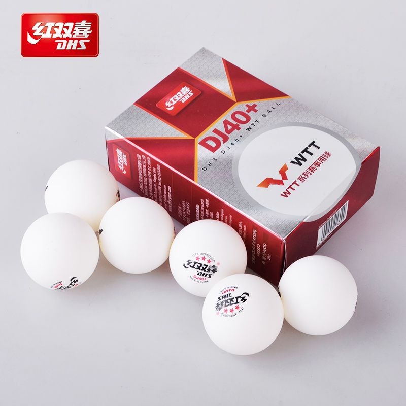 6pcs Original DHS WTT Ping Pon - Table Tennis Olympics ulasan dan harga