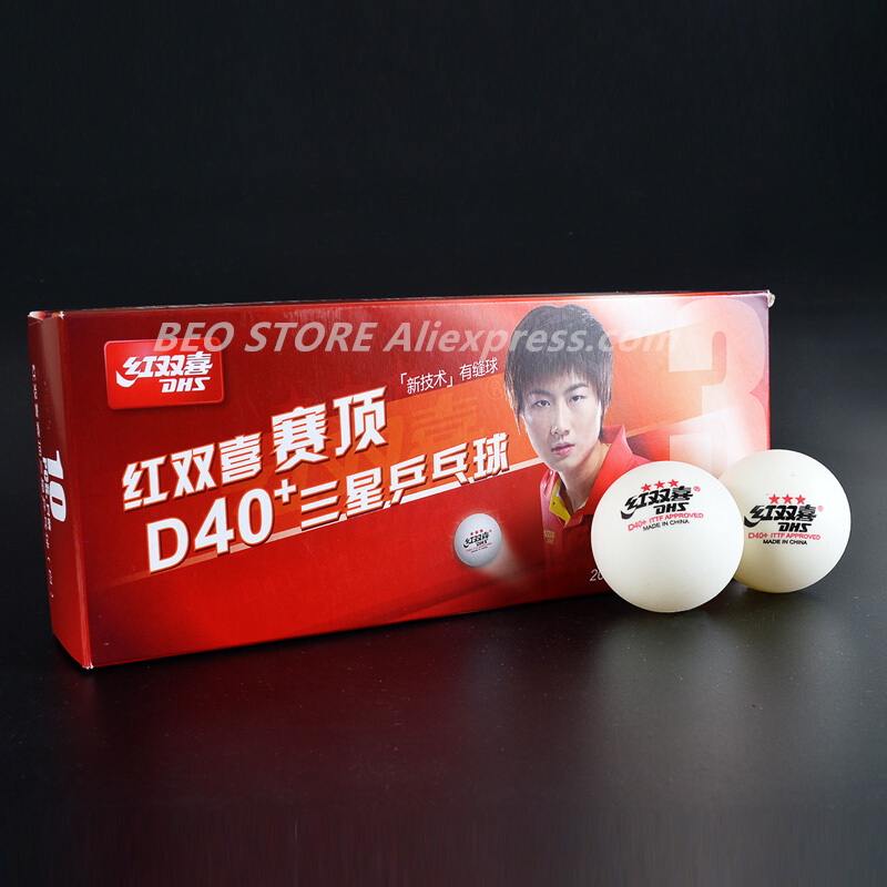 50 balls/100 balls DHS 3-star  - Table Tennis Olympics ulasan dan harga