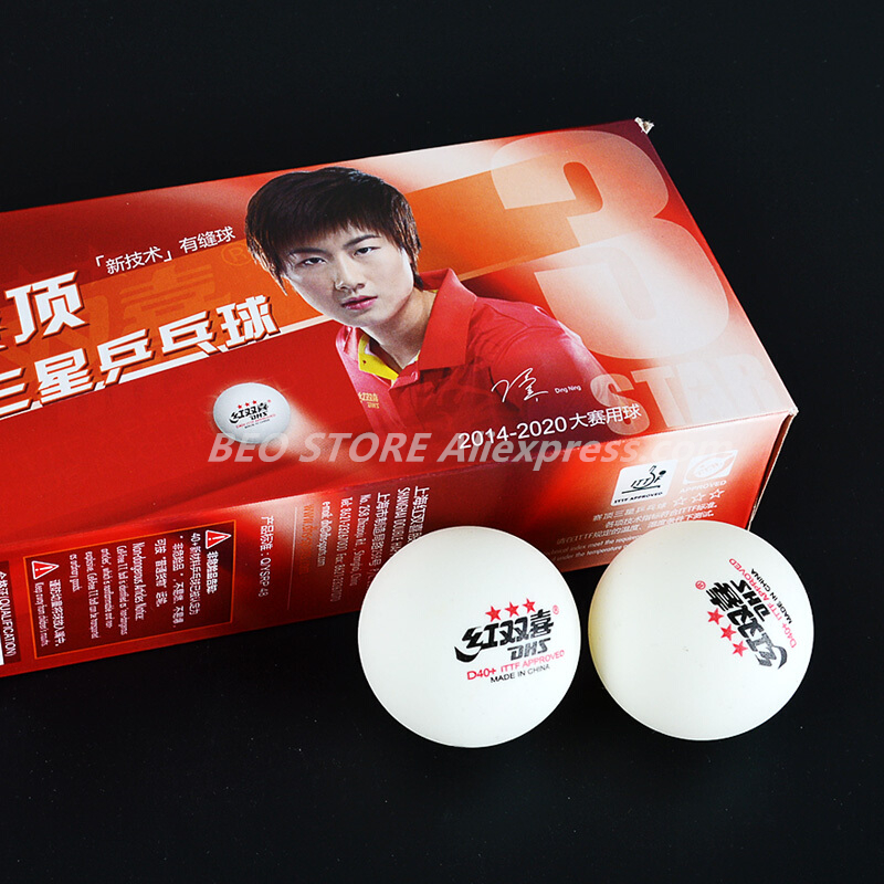 50 balls/100 balls DHS 3-star  - Table Tennis Olympics ulasan dan harga
