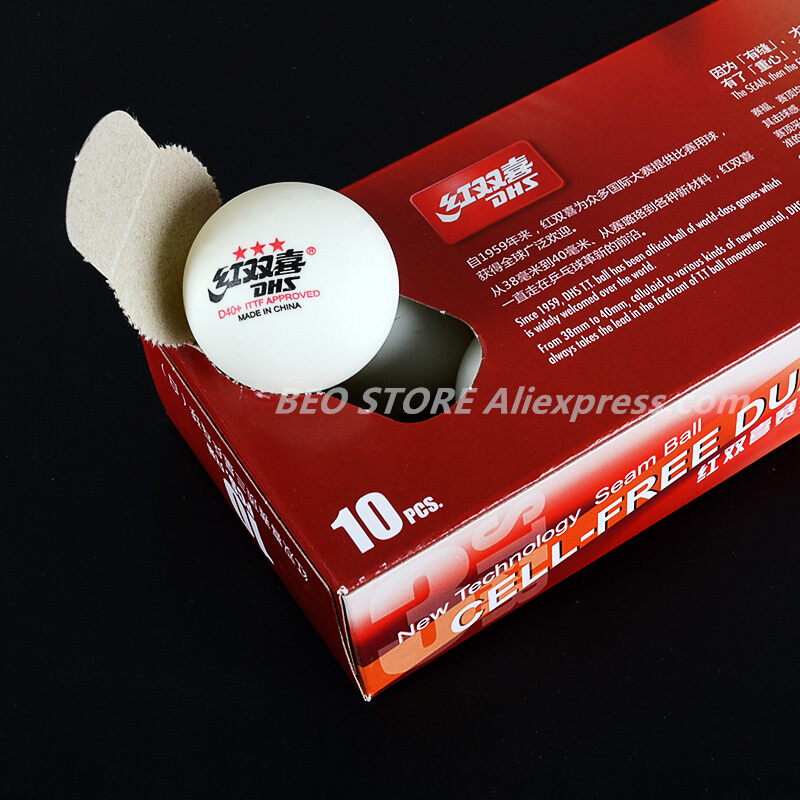 50 balls/100 balls DHS 3-star  - Table Tennis Olympics ulasan dan harga