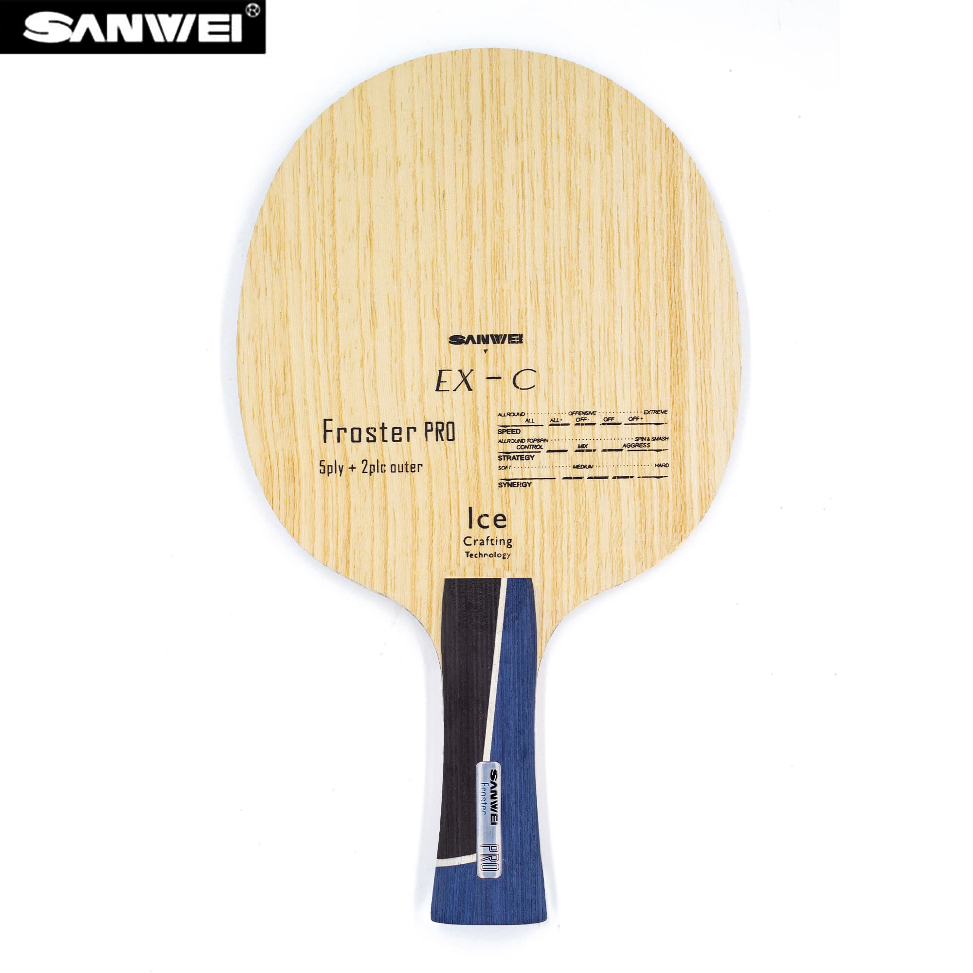 SANWEI ALC Table Tennis Blade  - Table Tennis Venue ulasan dan harga