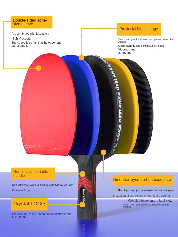 Table Tennis Racket Profession - Table Tennis Yasaka ulasan dan harga
