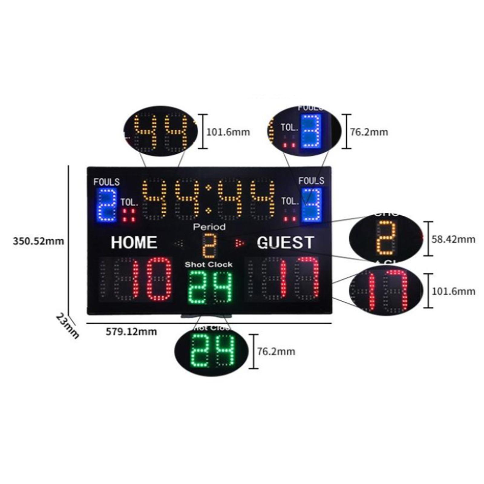Indoor Basketball Scoreboard w - Table Tennis Score ulasan dan harga