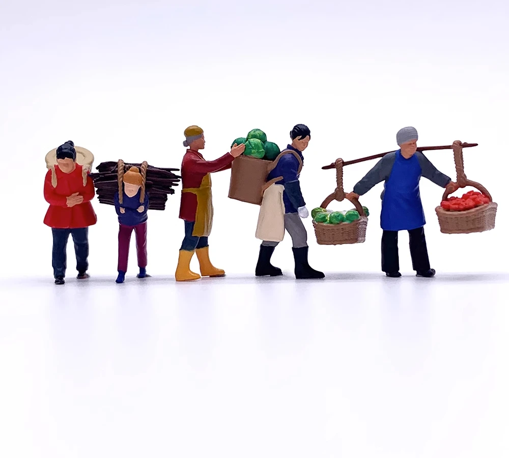 HO 1:87 Painted Figures HO Sca - Table Tennis Venue ulasan dan harga