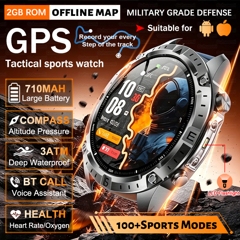 2026 Tactical GPS Smart Watch  - Table Tennis World ulasan dan harga