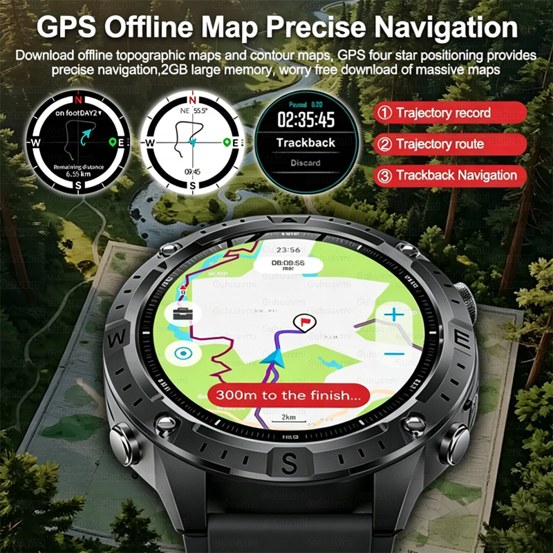 2026 Tactical GPS Smart Watch  - Table Tennis World ulasan dan harga