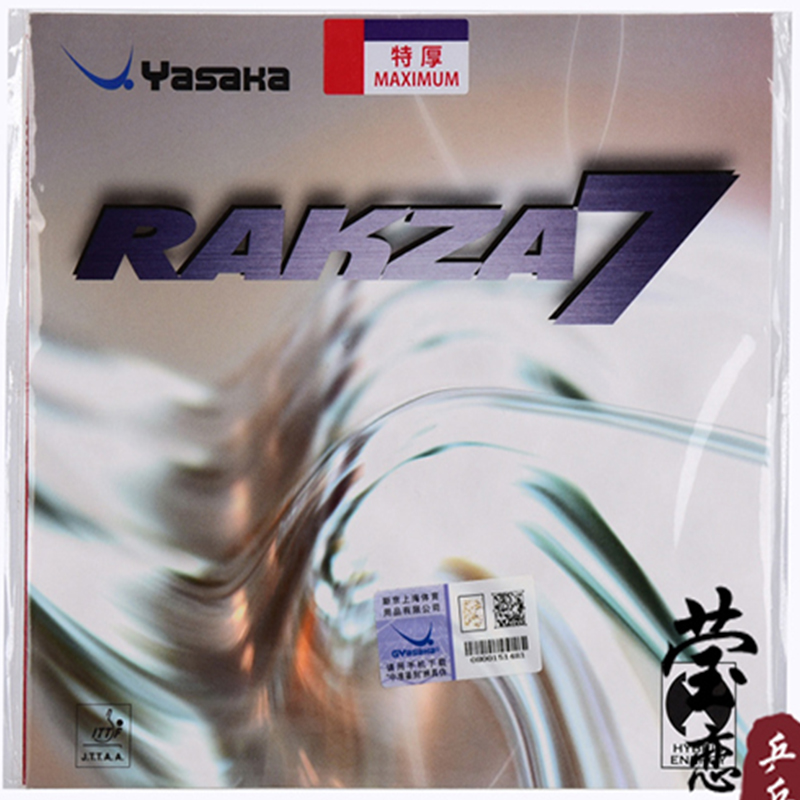 yasaka RAKZA 7 soft (B-77) and - Table Tennis Yasaka ulasan dan harga