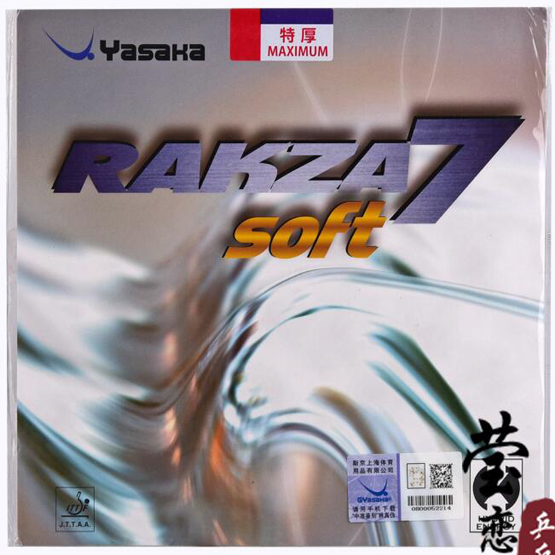 yasaka RAKZA 7 soft (B-77) and - Table Tennis Yasaka ulasan dan harga